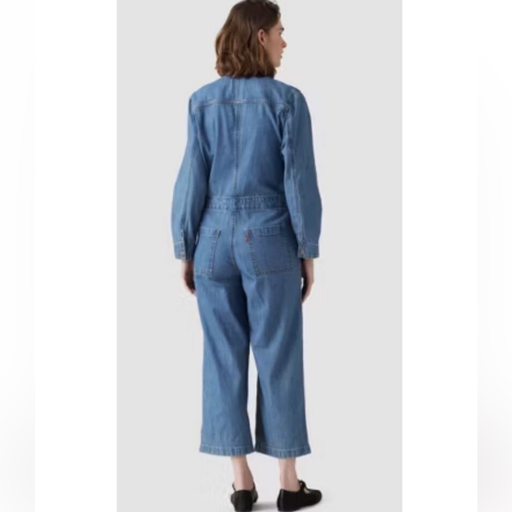 LEVIS , Stylish Blue Denim Jumpsuit - Picture 2 of 14